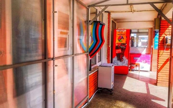 La Spitalul din Roman s-a instalat un tunel pentru dezinfecție