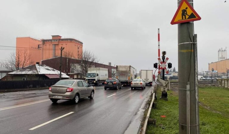 Trecerea la nivel cu calea ferată- E85, în reparații, de mâine