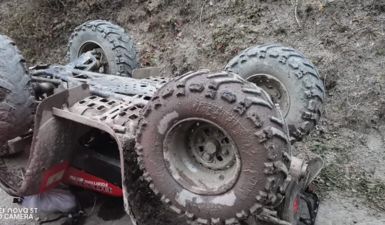 S-a răsturnat cu un ATV și a murit la 57 de ani