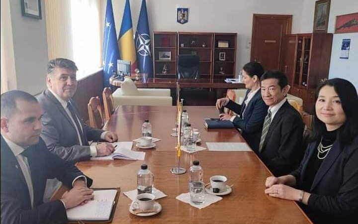 Deputatul Laurențiu Leoreanu, întâlniri cu ambasadorii Japoniei și Italiei la București