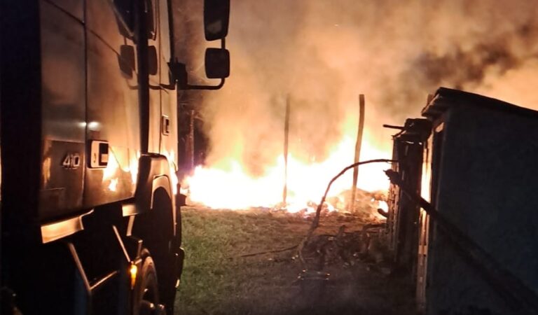 Incendiu provocat intenționat, în Stănița
