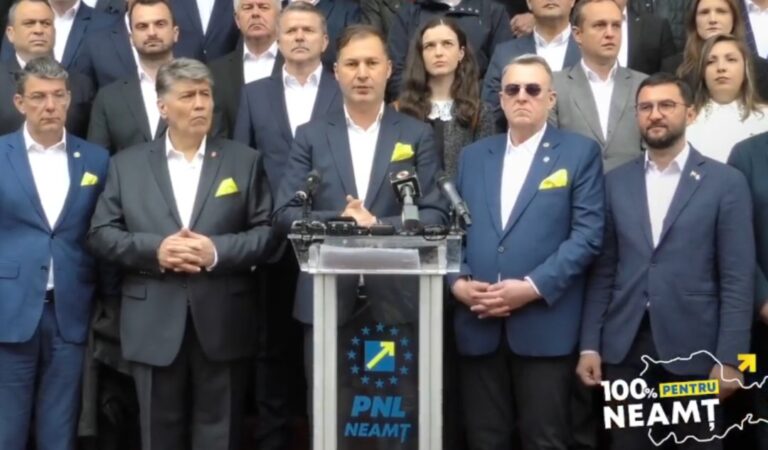 George Lazăr și-a oficializat candidatura pentru președinția Consiliului Județean Neamț