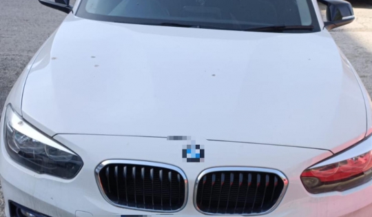 Mașină de 19.000€ furată din Marea Britanie, confiscată de poliție