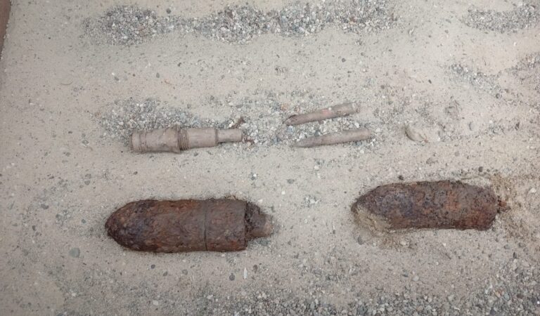 Muniție din Al Doilea Război Mondial, descoperită în comuna Ion Creangă