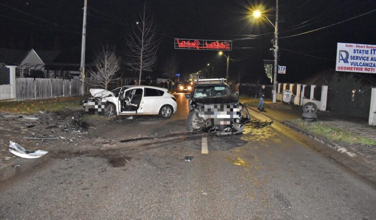 Momente de groază în Roman! Trei persoane prinse între fiarele mașinilor