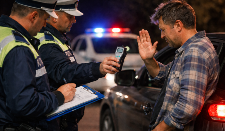 Refuzul unui șofer beat a declanșat un dosar penal imediat